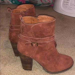 Lucky Brand Latonya Leather Booties